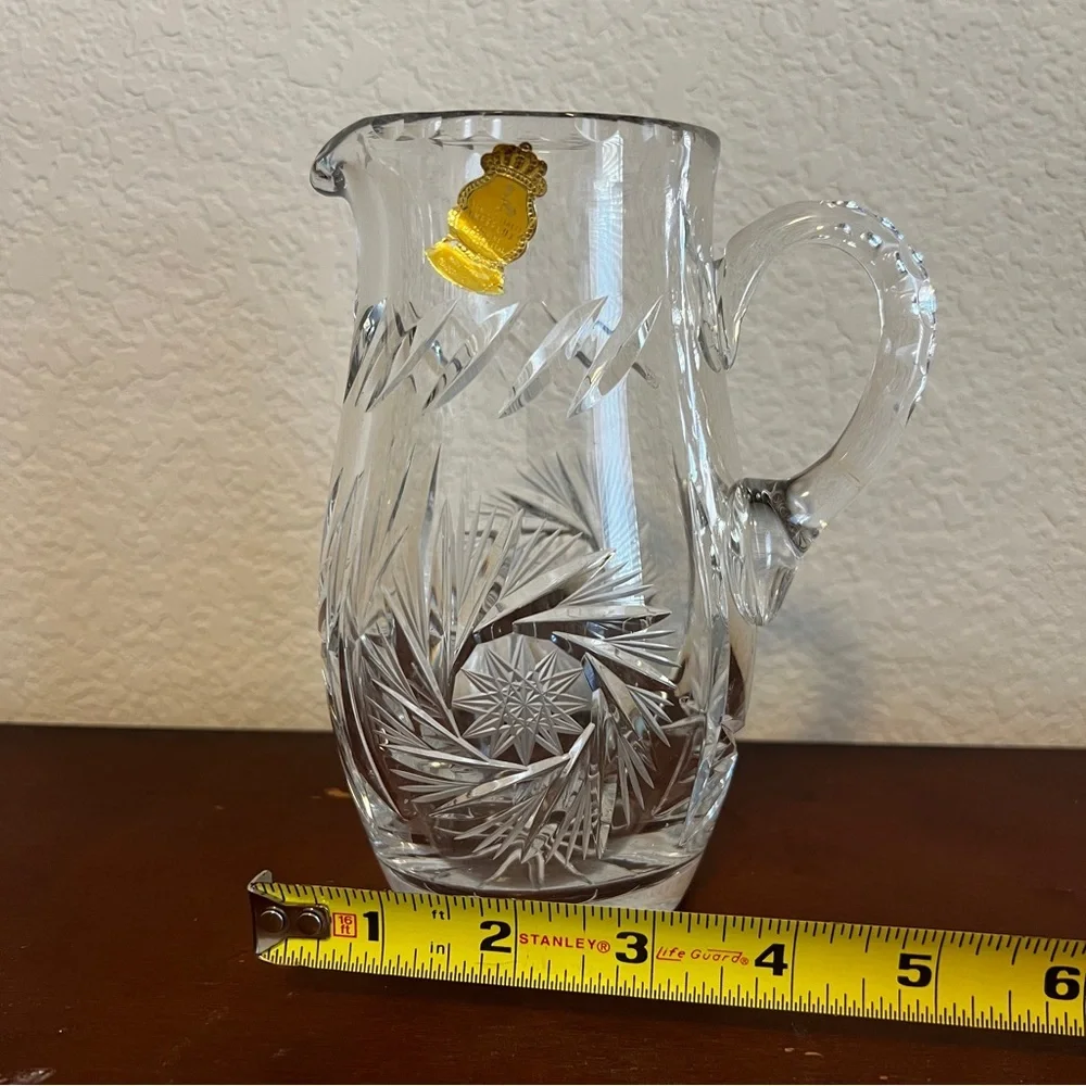 Catherine By Spode Crystal 30 oz Pitcher Genuine Handcut Lead Crystal